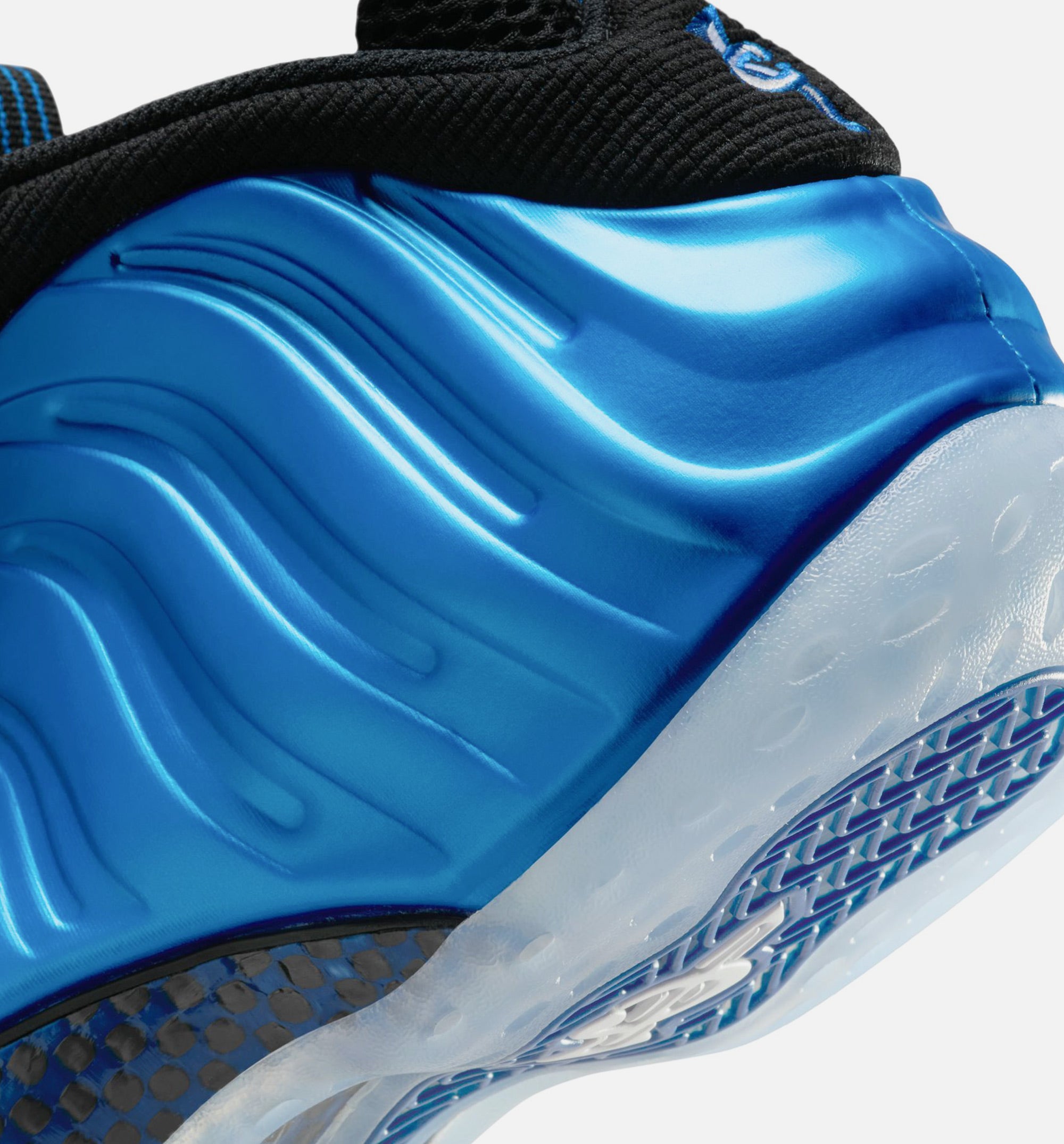 Air Foamposite International Blue Mens Lifestyle Shoe - Neon Royal/White/Black/Clear Free Shipping、mySite、dreamappss
