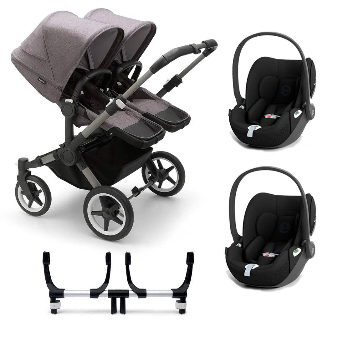  Bugaboo Donkey 5 Twin Complete + Cloud T Travel System、mySite、merchandisen