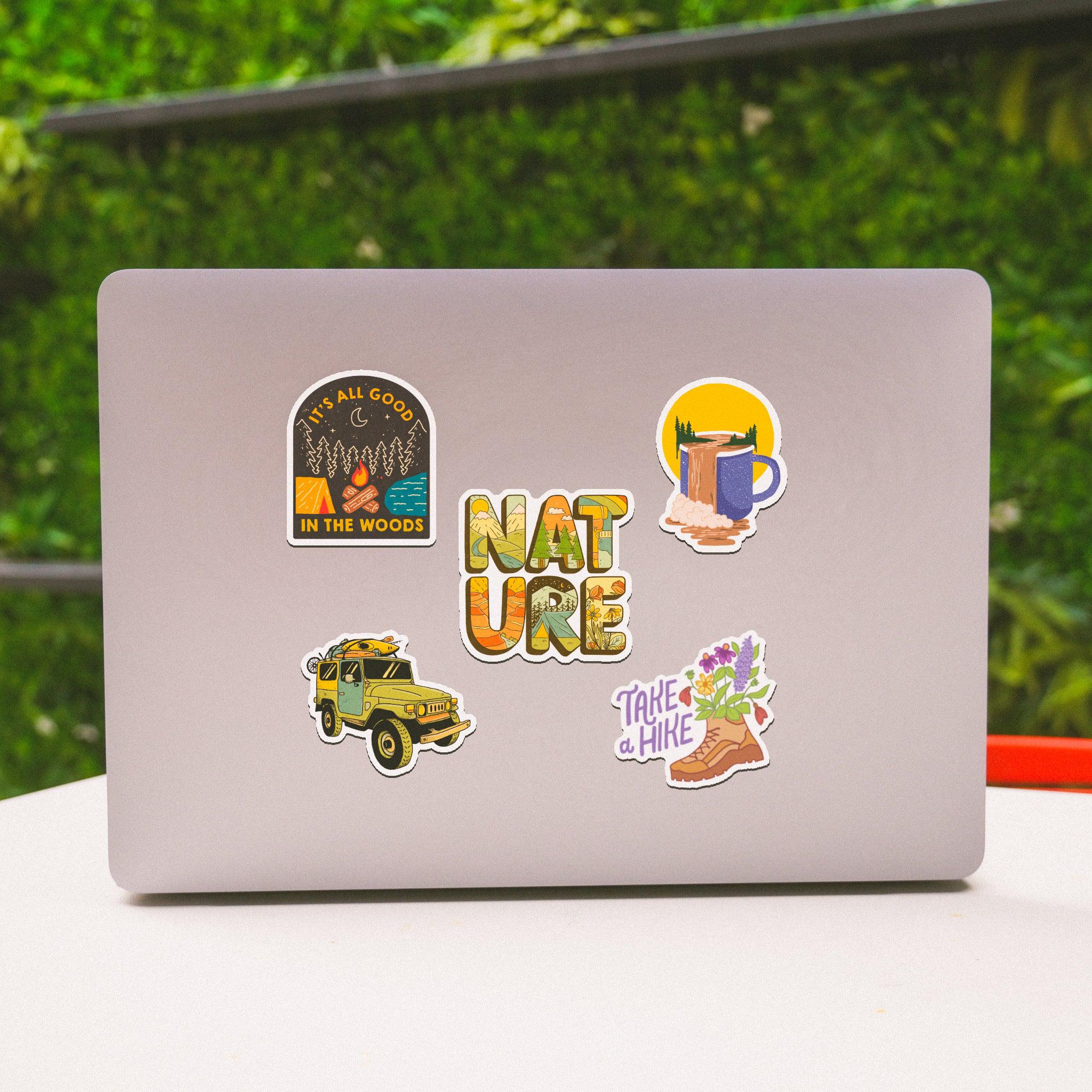 Nature And Outdoors Stickers 5 Pack、mySite、elrpsem3k