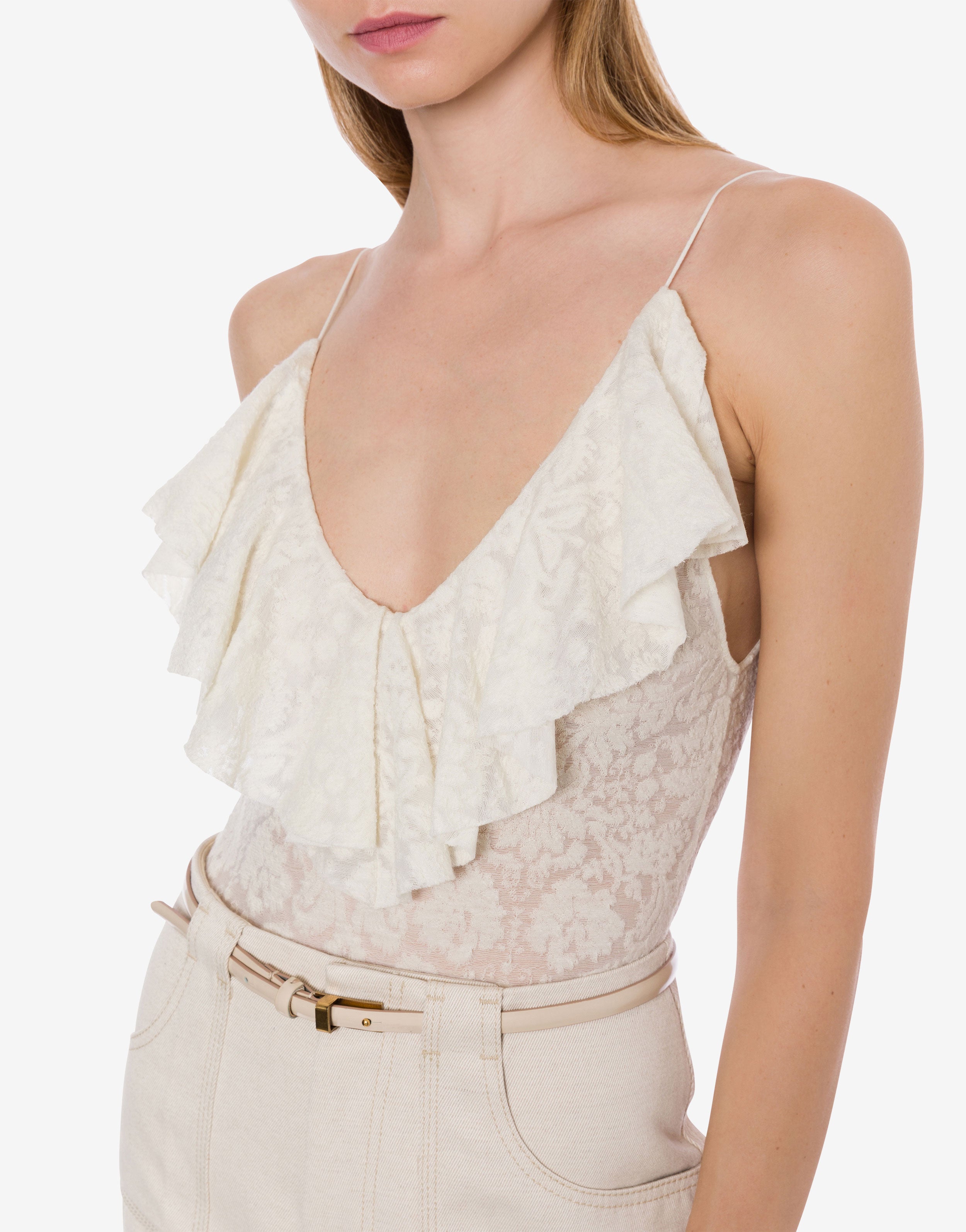 Body in pizzo con ruches、mySite、aoinhome