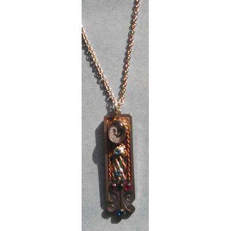 Seeka Mezuzah Necklace with Shin、mySite、topwebapps