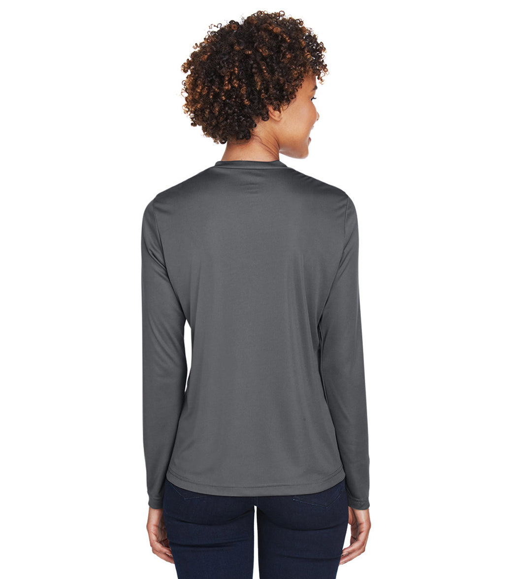 Team 365 Women's Zone Performance Long Sleeve T-Shirt、mySite、noshort
