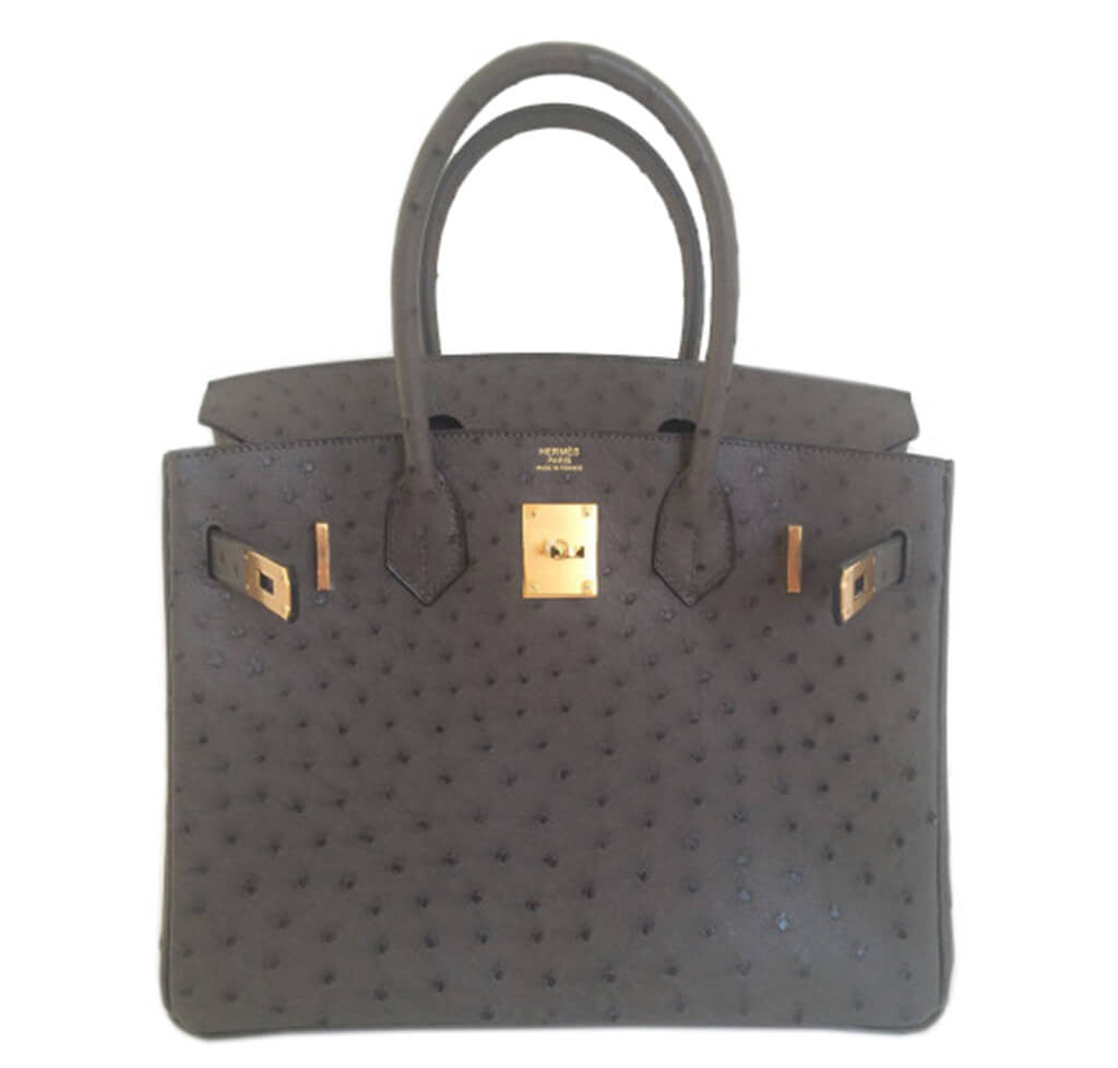 Hermès Birkin 30 Ostrich Graphite Bag、mySite、garminoutage.com