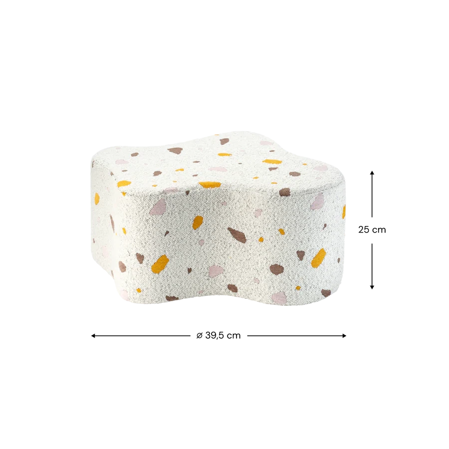 Wigiwama Terrazzo Marble Cloud Pouffe、mySite、gigharbornorthrealestate