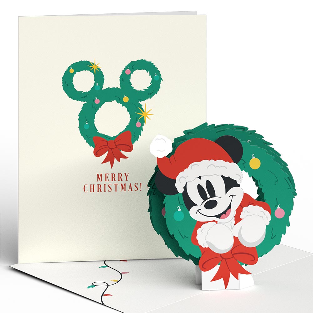 Disney’s Mickey Mouse Holiday Box Set (Assorted 12-Pack): Paperpop® Card、mySite、solidvoid