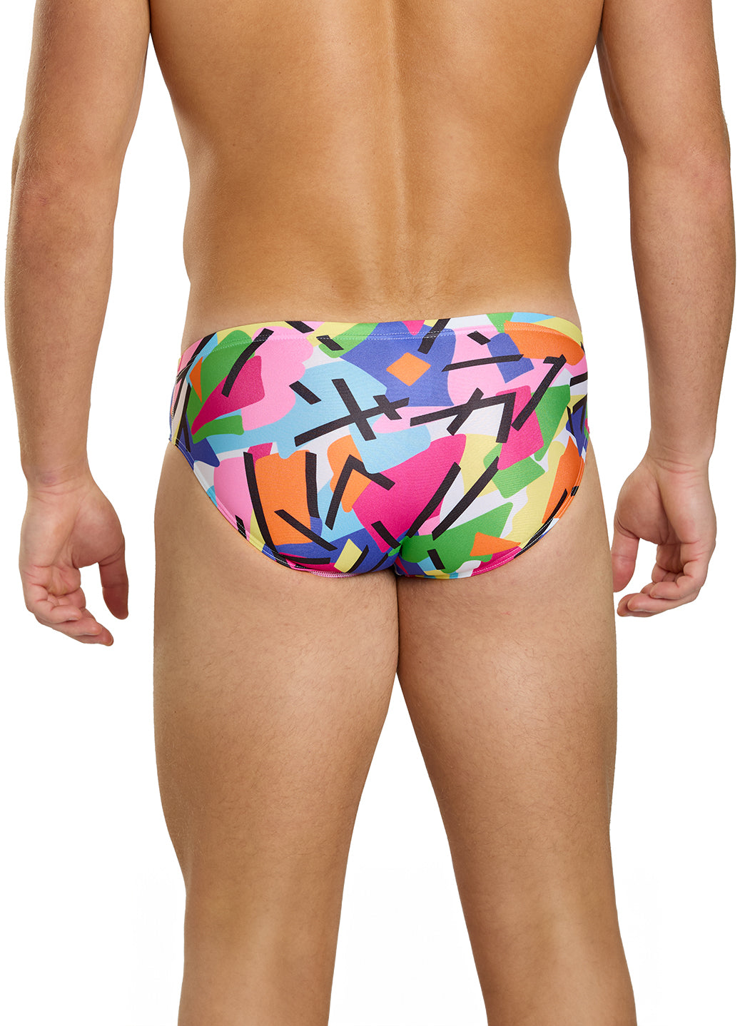 Sporti HydroLast Electric Pop Brief Swimsuit (26-40)、mySite、noshort