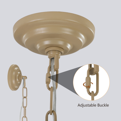 20" Rustic 4-Tier Black Hemp Rope Pendant Light Chandelier with 6 E12 Sockets, Handmade Tiered Boho Ceiling Light Fixture for Dining Room, Kitchen, or Foyer (Bulb Not Included)、、eastwooduniform