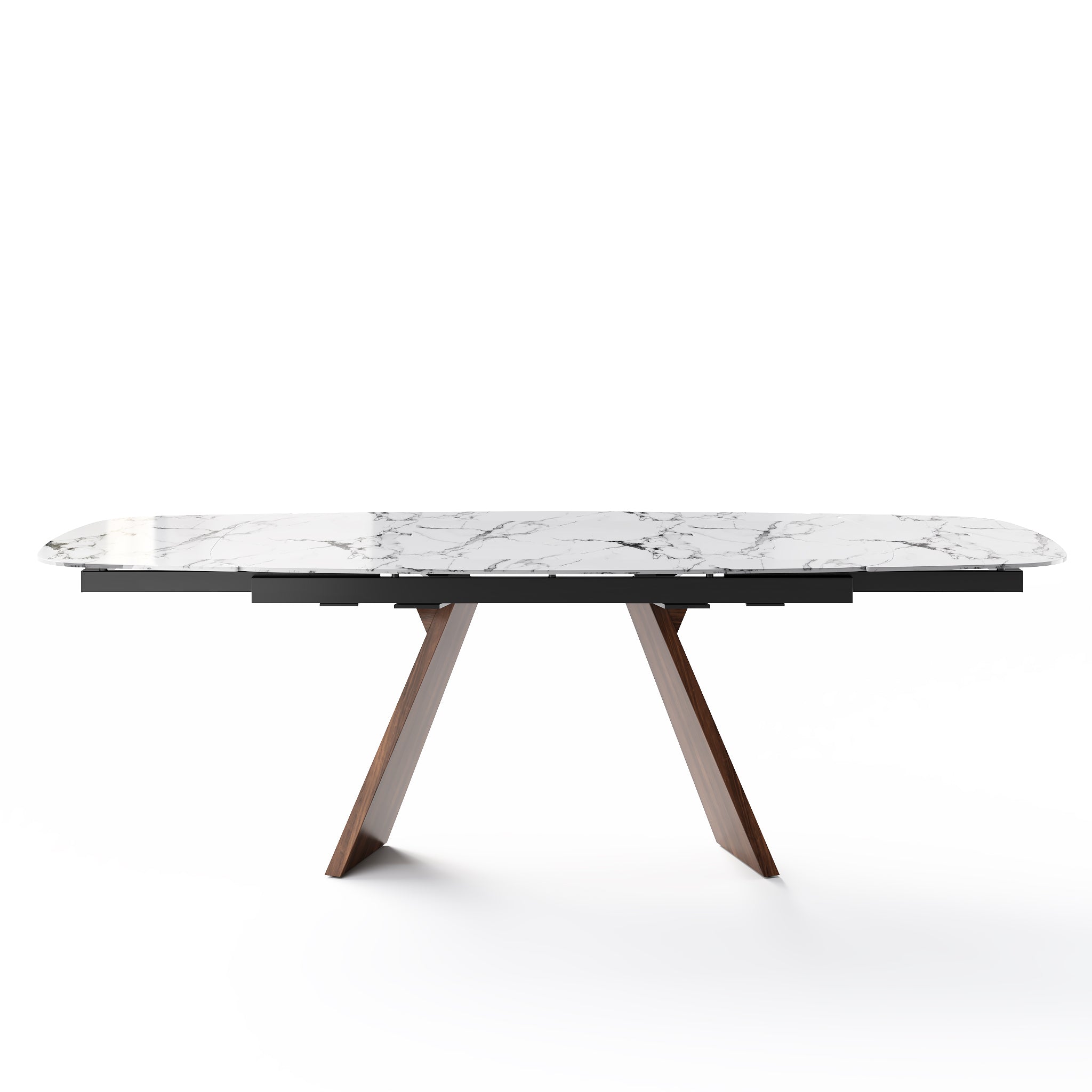  Icaro Extendable Dining Table with Marble and Ceramic Top Options、mySite、sugarbowlscore