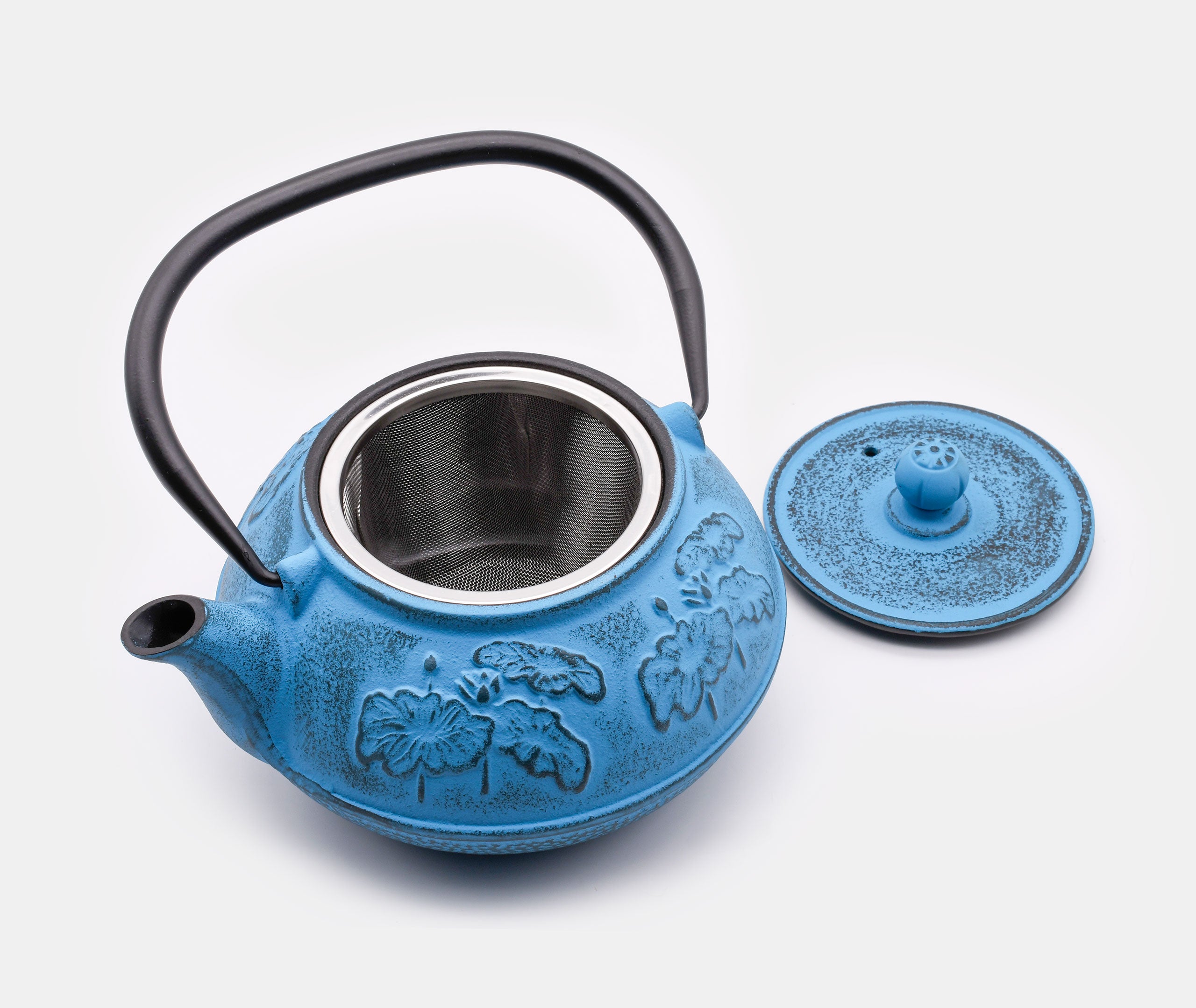 Cast Iron Teapot Lotus Flower 900ml、mySite、topwebapps