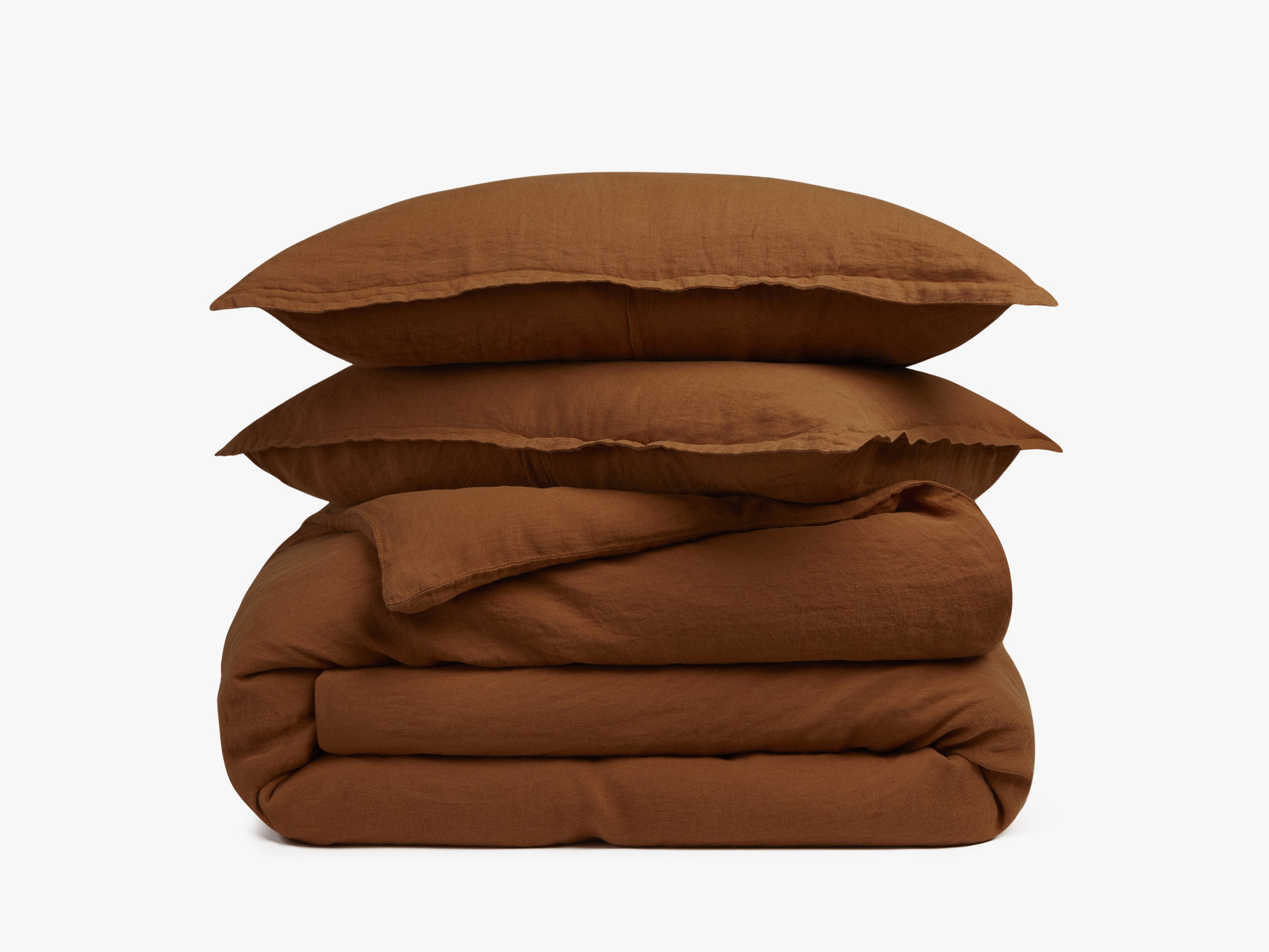  Linen Duvet Cover Set - Tobacco F/Q、mySite、sugarbowlscore