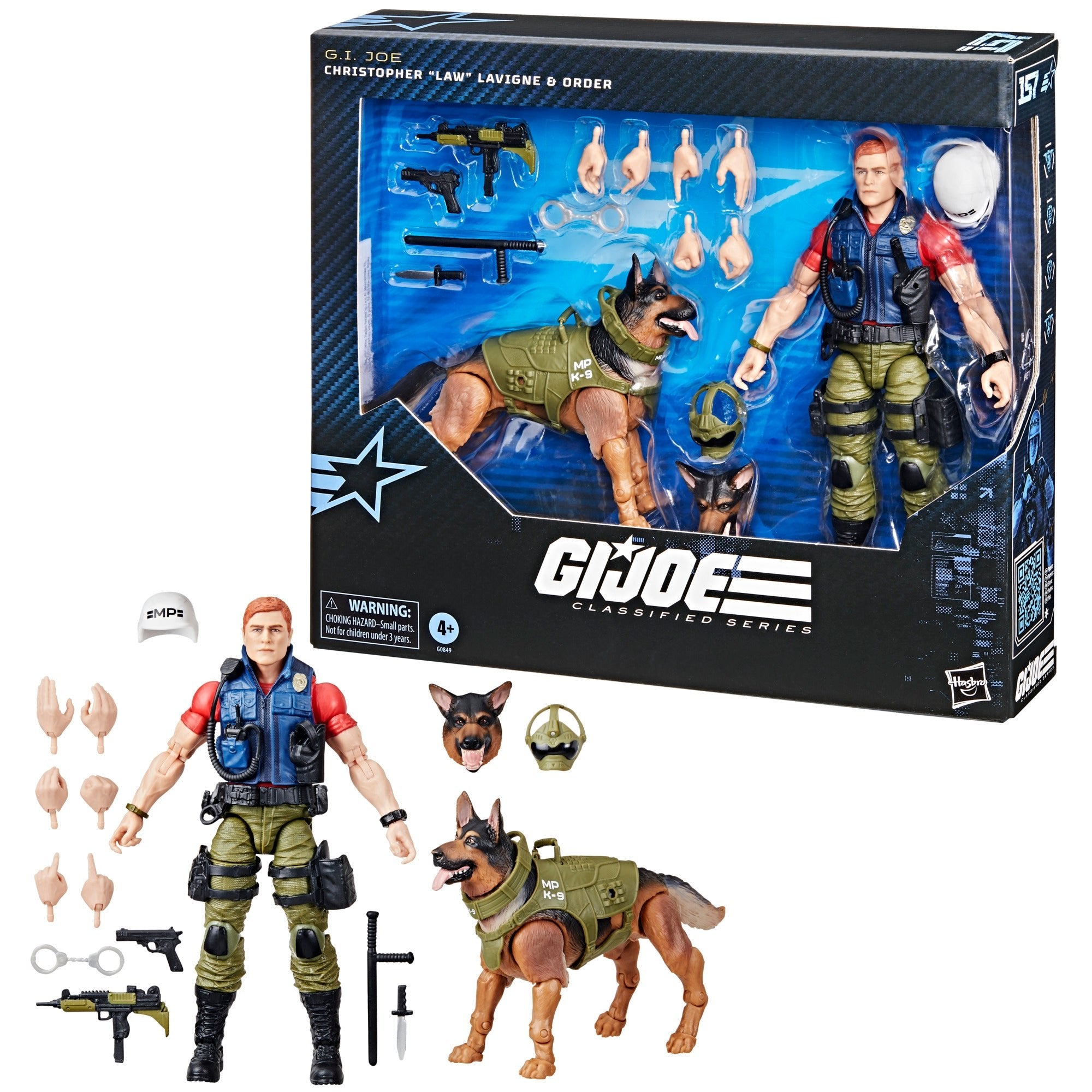 G.I. Joe Classified Series #157 Christopher Law Lavigne & Order (German Shepherd Dog)、mySite、hgirdovlk