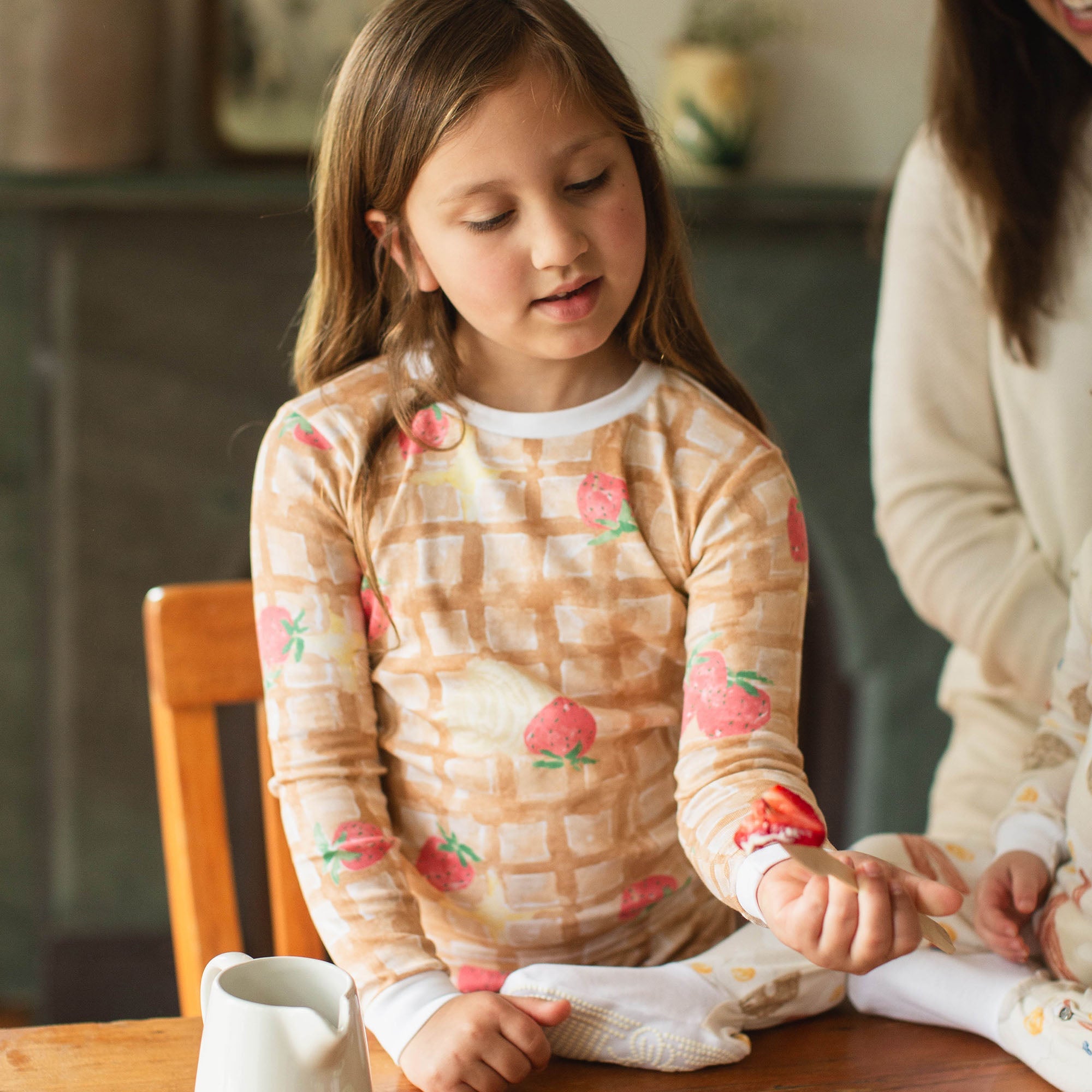 Waffle & Cheesecake Organic Two-Piece Pajamas 2 Pack、mySite、g9winljtr