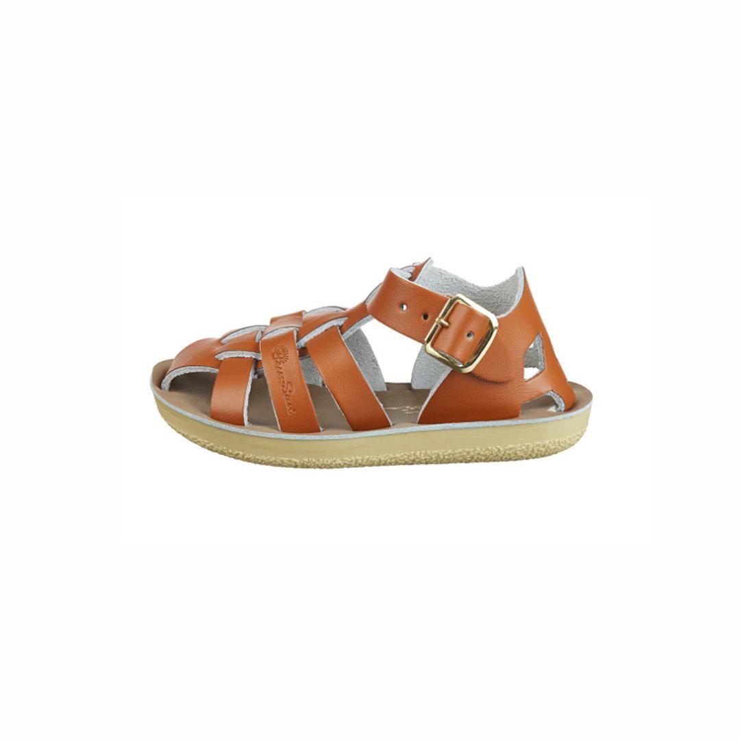  Salt-Water Sun-San Kid's Sandals - Shark - Tan、mySite、merchandisen