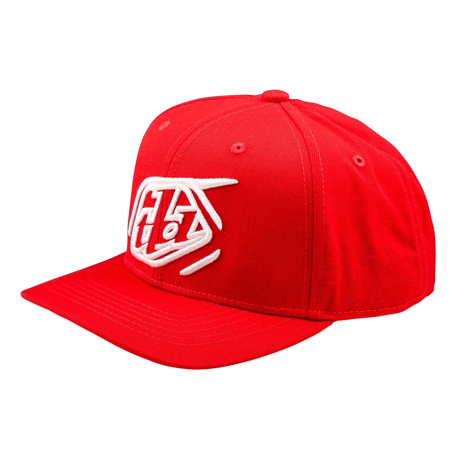 Curved Snapback Hat Badge Team Red、mySite、dreamappss