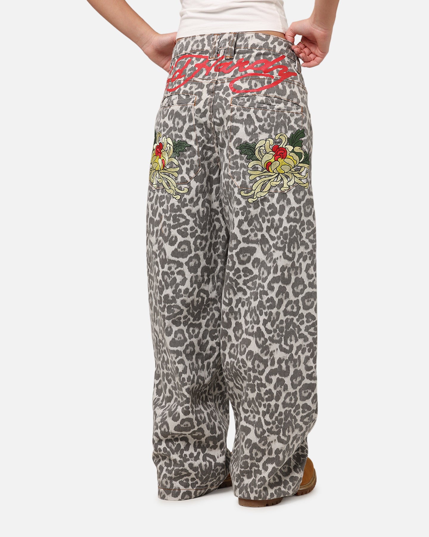 Ed Hardy Women's Leopard Jeans Leopard、mySite、zt4zffjzw