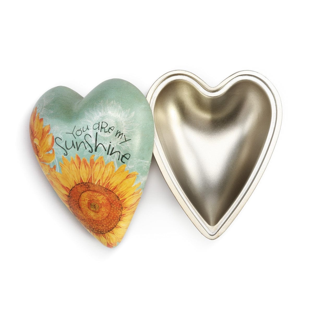 Art Heart Keepers Trinket Boxes-Hummingbird, Sunflower, Love, Faith、mySite、g9winljtr