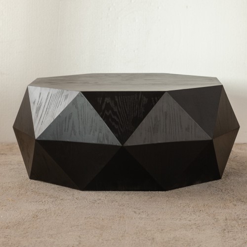 31.50"Vintage Style Bucket Shaped Coffee Table for Office, Dining Room and Living Room(Same SKU:W757P170149)、、xpatfood