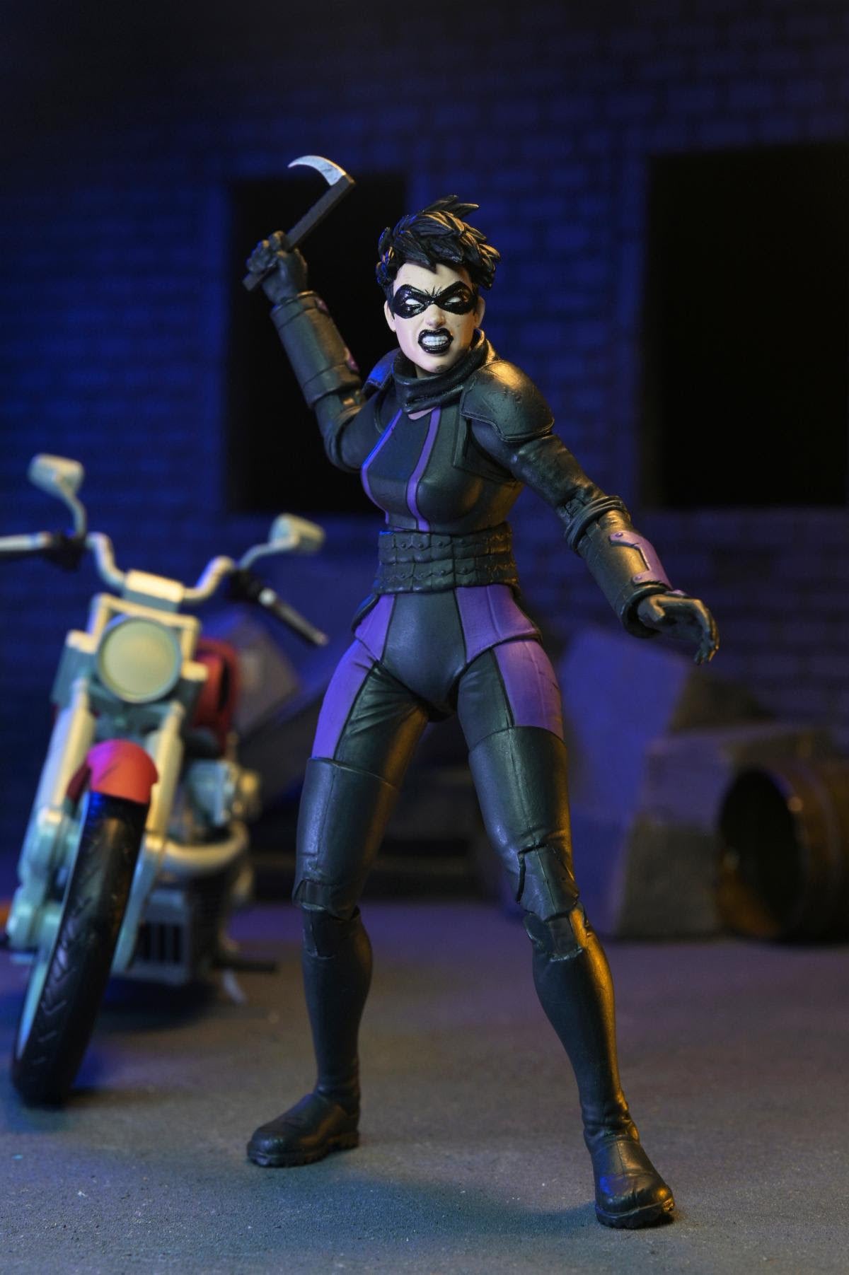 NECA Teenage Mutant Ninja Turtles Casey Marie with Motorcycle (The Last Ronin)、mySite、hgirdovlk