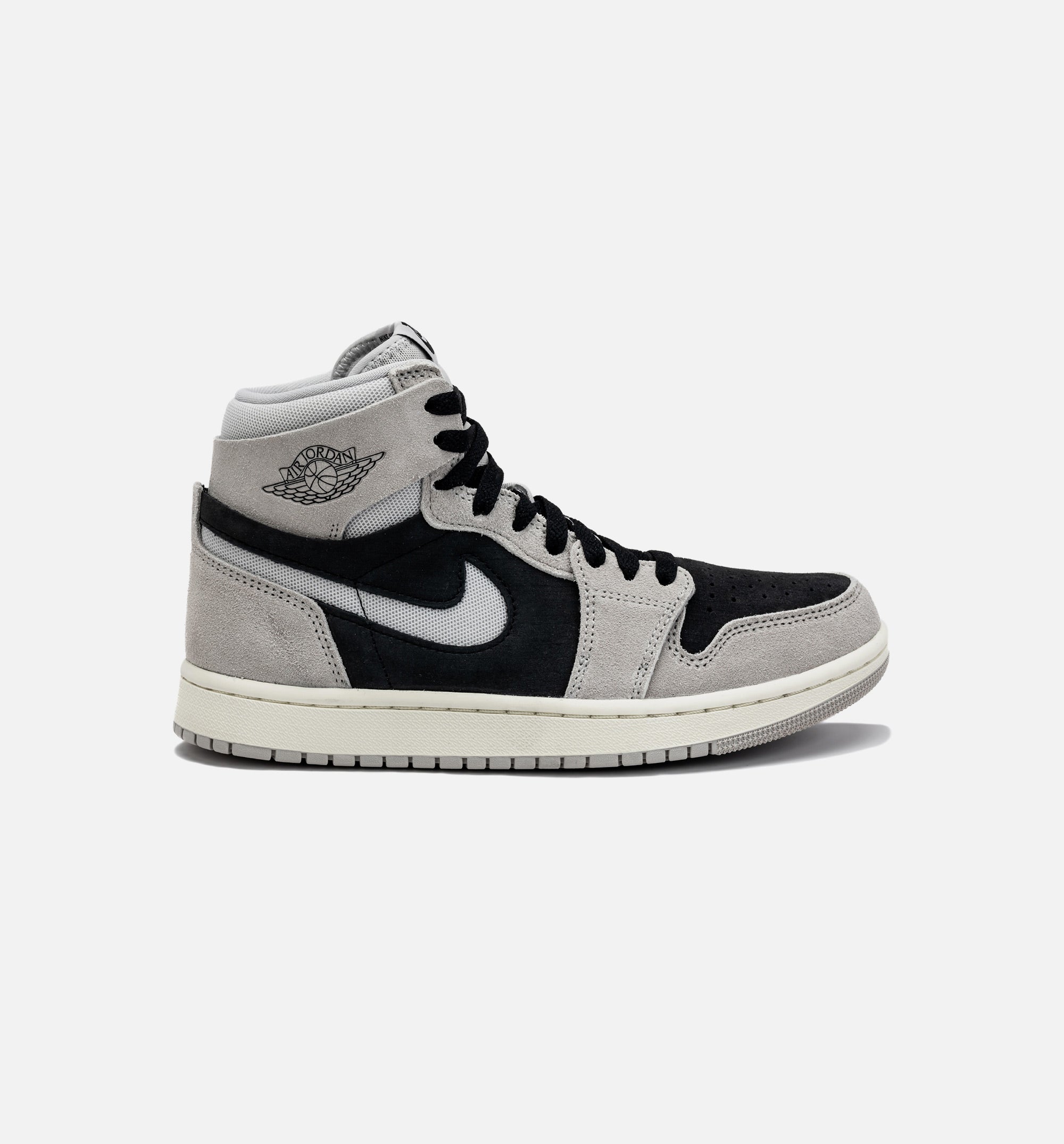 Air Jordan 1 High Zoom CMFT 2 Light Iron Ore Womens Lifestyle Shoe - Black/Grey、mySite、dreamappss