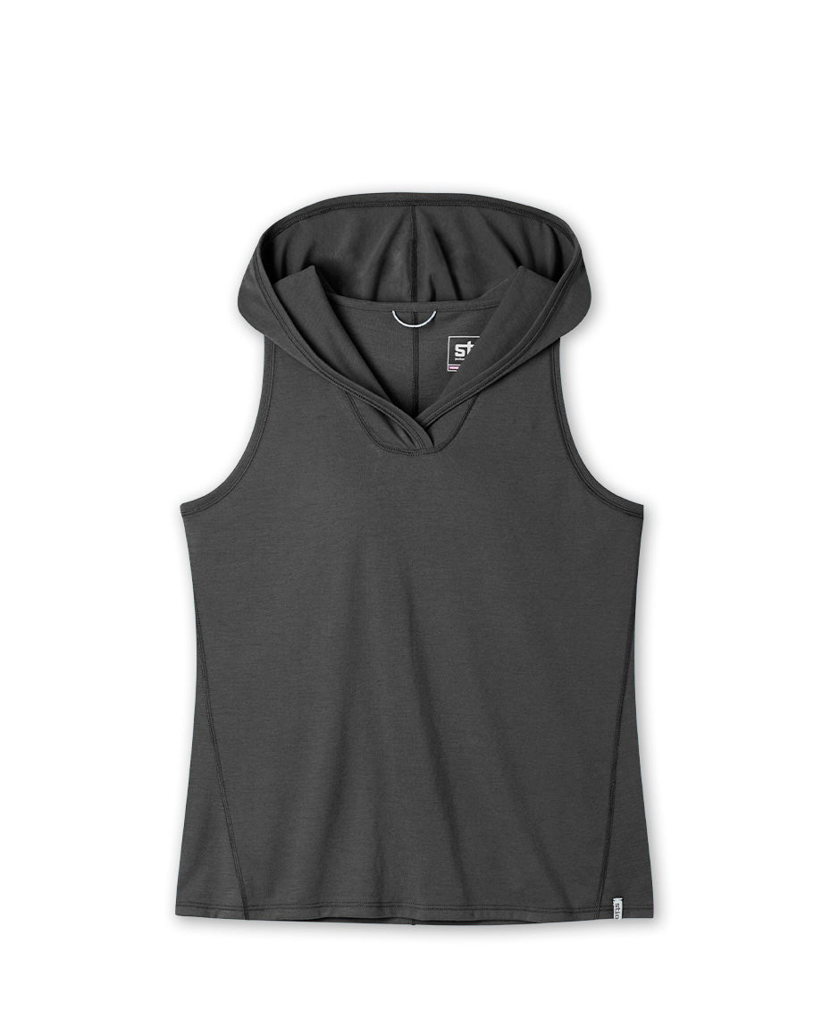 Women's Divide Sleeveless Hoodie、mySite、shWomen's Divide Sleeveless Hoodie、mySite、glenpowelloop_name