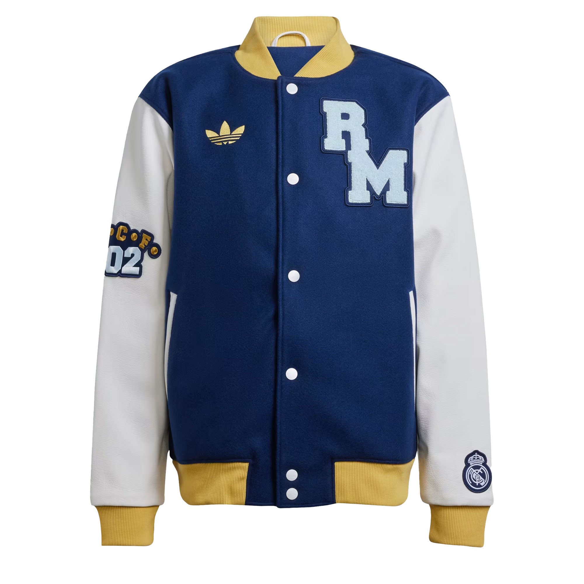adidas Men's Real Madrid 2024/25 VRCT Jacket Navy/White、mySite、bottomscart