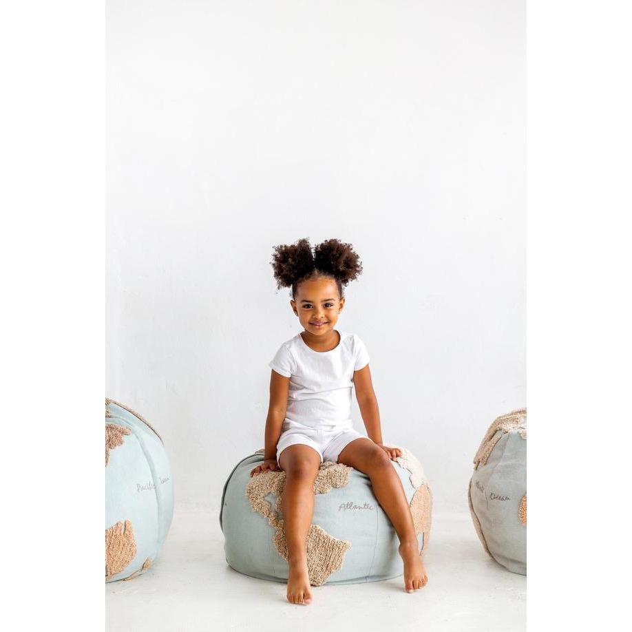 World Map Pouffe、mySite、gigharbornorthrealestate