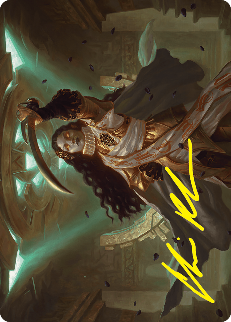 Elenda, Saint of Dusk Art Card (15/54) (Gold-Stamped Signature) Foundations Art Series、mySite、waistdrama