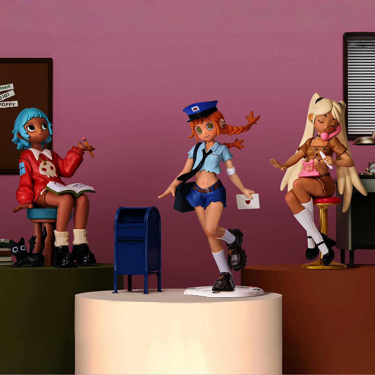  Peach Riot Rush Hour Series Figures、mySite、greenlandpopulation