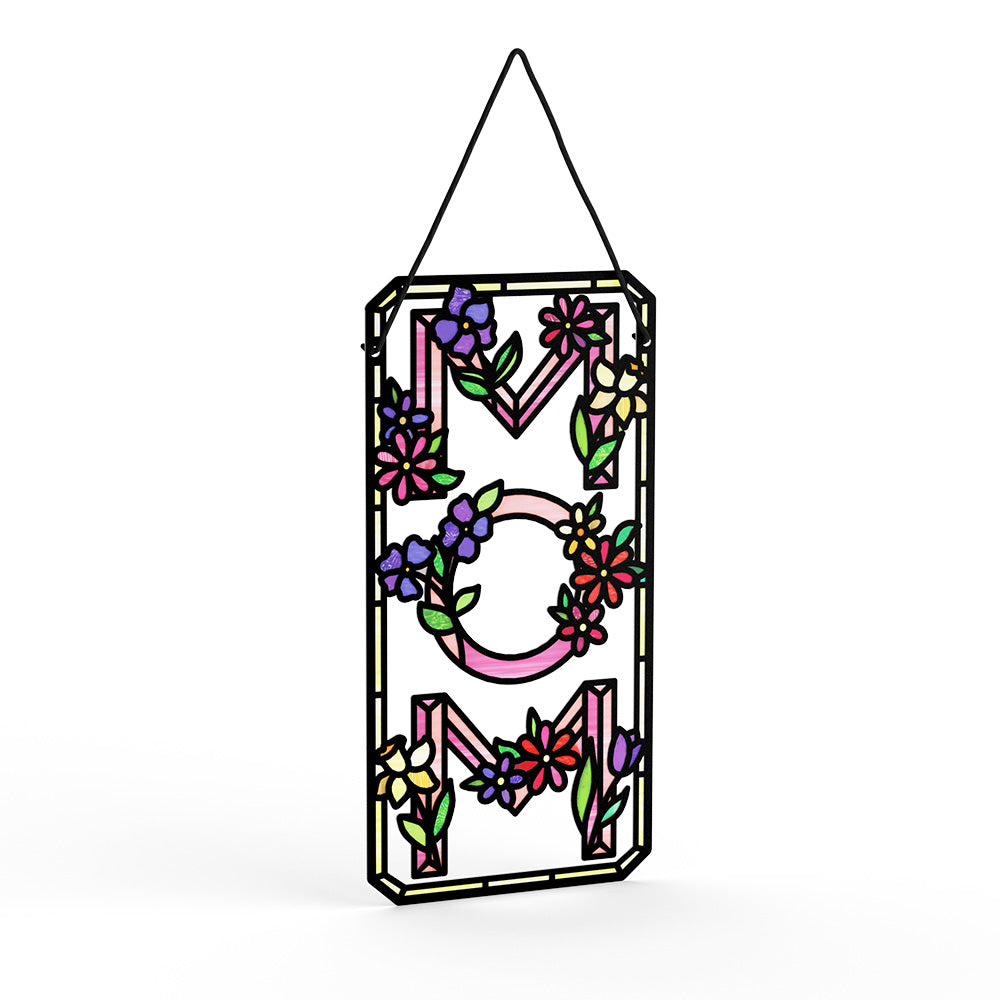 Floral Mom Suncatcher Card & Bouquet Bundle、mySite、solidvoid