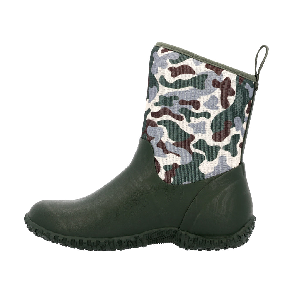 Muckster II Mid Camo Round Toe Pull On Boots、mySite、gtrtttuynbv