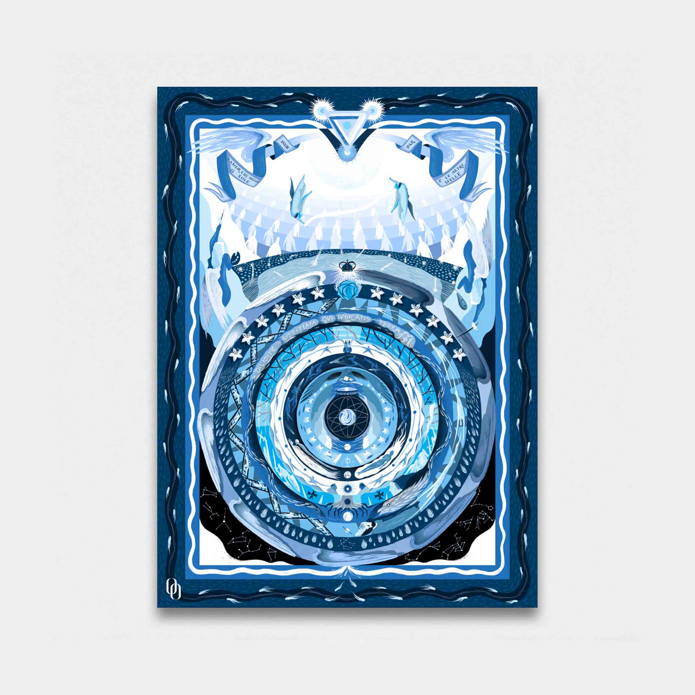 Silk Twill Stole PARADISO by Marco Brancato for Orequo、mySite、neckold