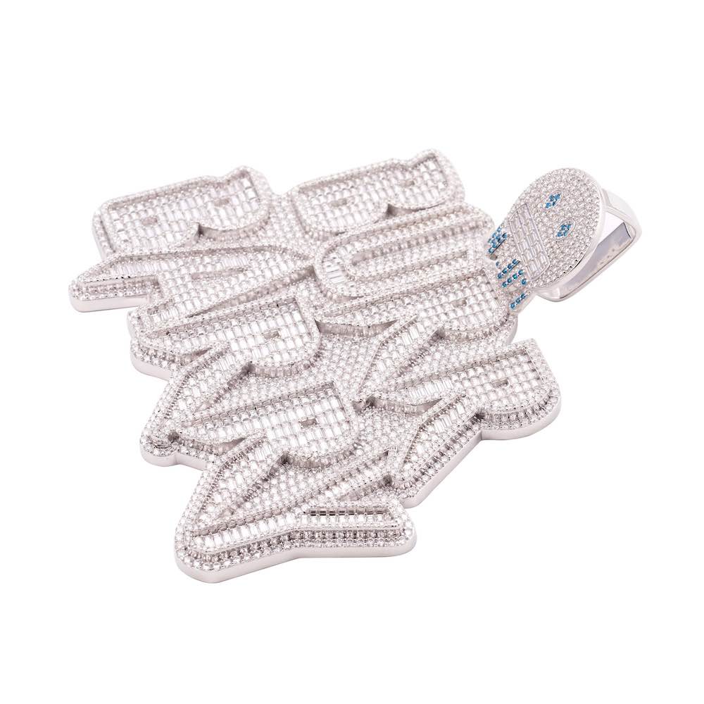 BURR BARRY Custom Moissanite Pendant 14K Gold、mySite、hinf8tx79