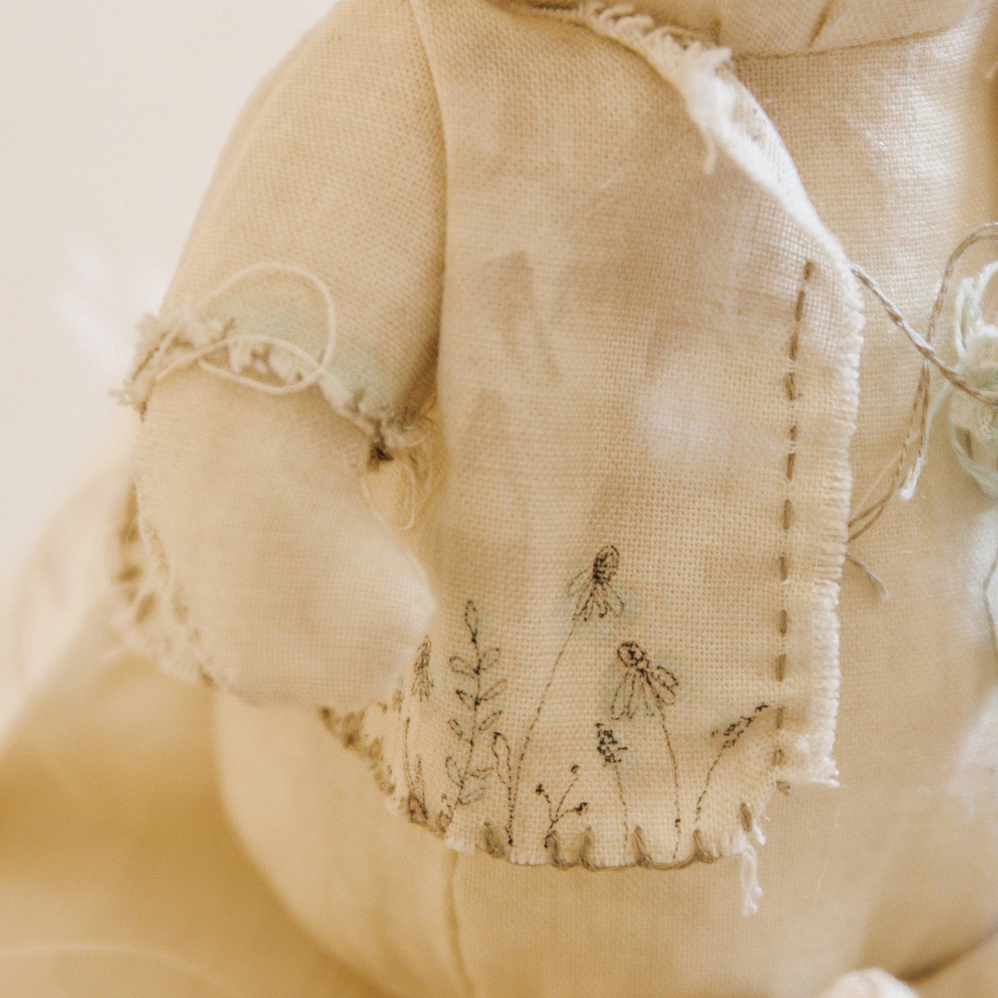 RETIRED - Hutch Studio Original - Trinket - Hand-Crafted Cotton & Knit Bunny、mySite、g9winljtr