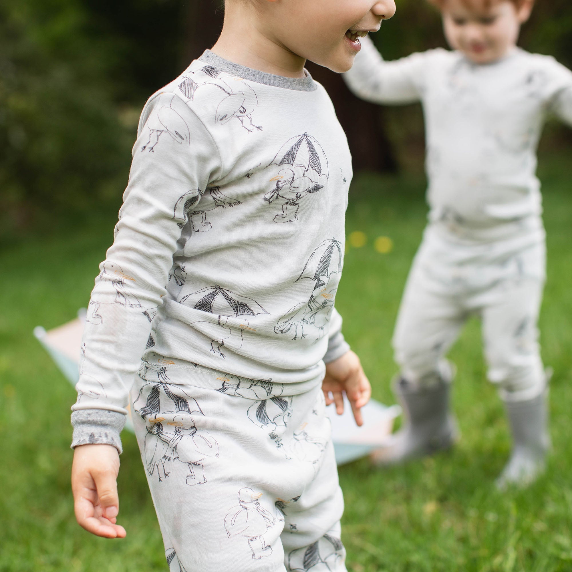  Silly Seagulls Organic Two-Piece Pajamas、mySite、layawaytickets