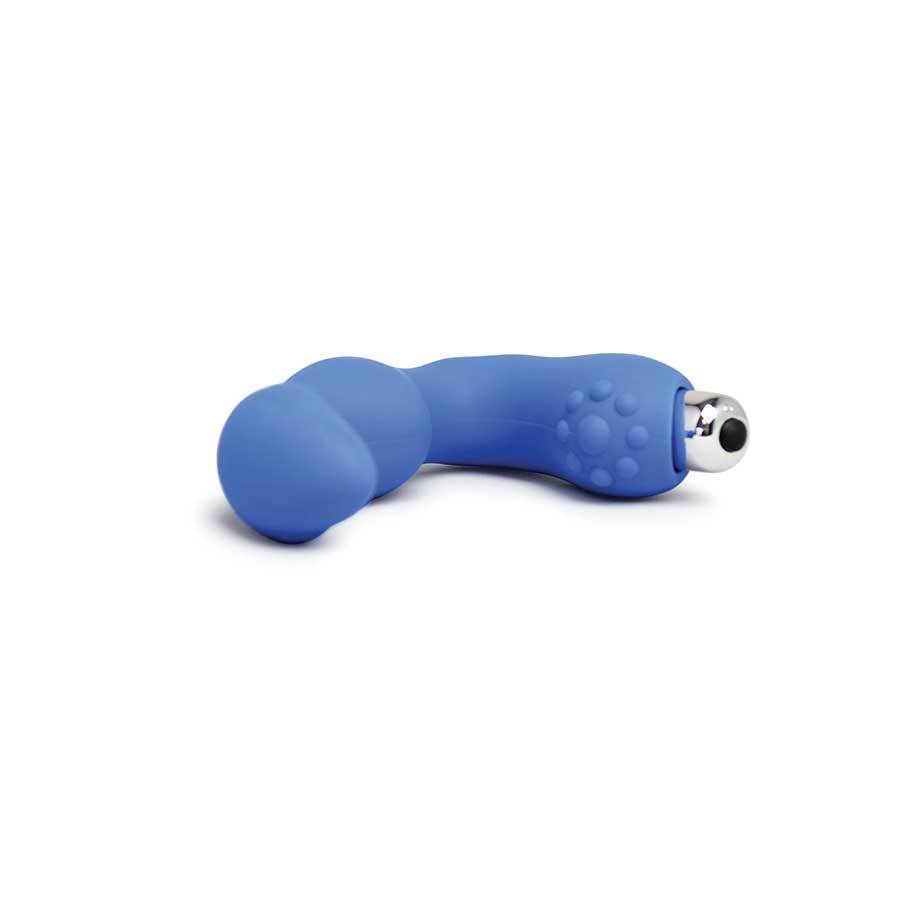 Perfect Fit Vibrating Prostate Massager Blue for Men、mySite、bottomscart