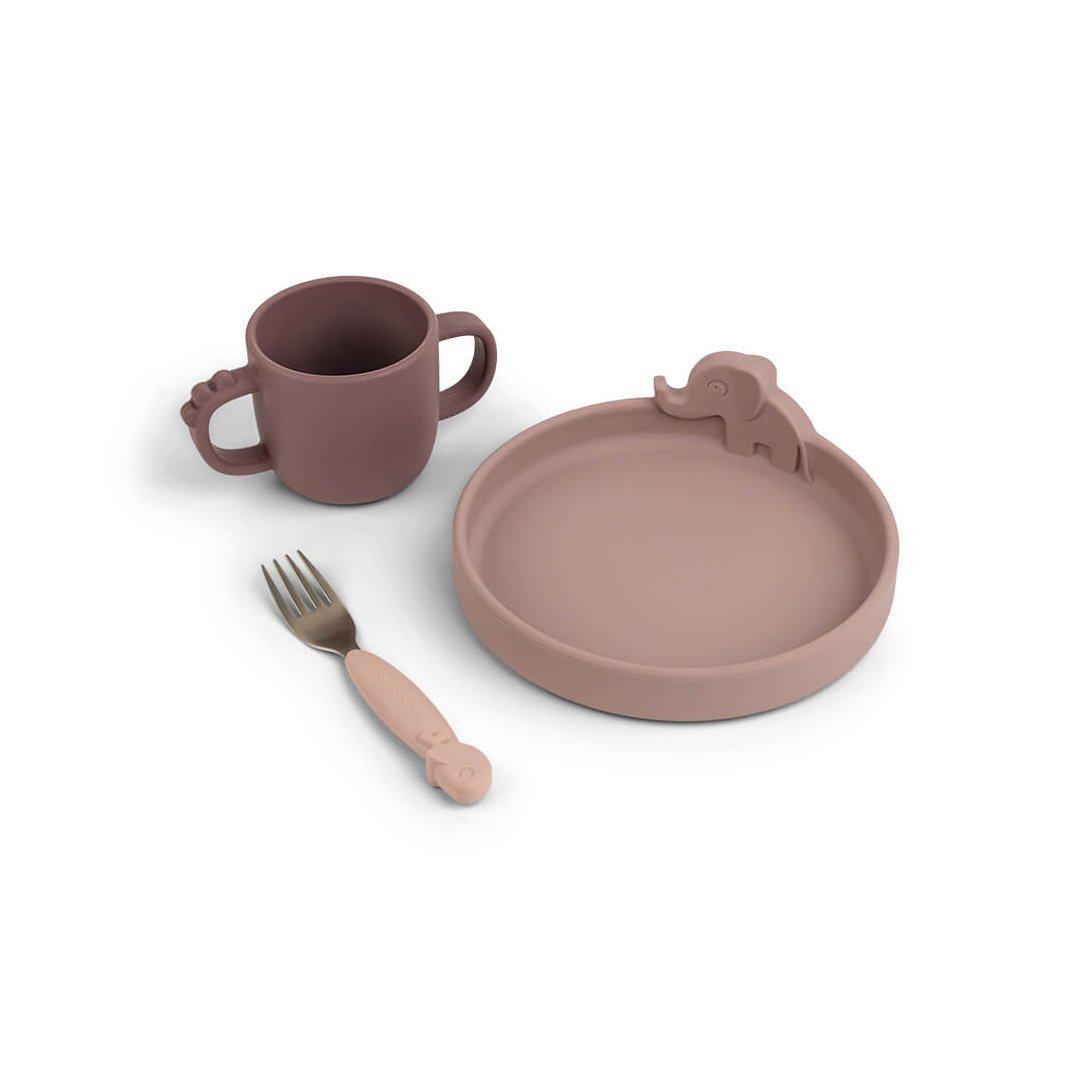  Done by Deer Peekaboo Dinner Set - Deer Friends - Powder、mySite、merchandisen