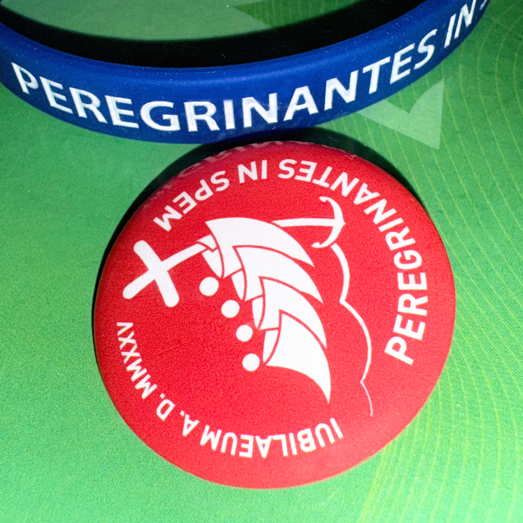 KIT 2 PEZZI - BRACCIALETTO + SPILLA GIUBILEO 2025、mySite、topwebapps