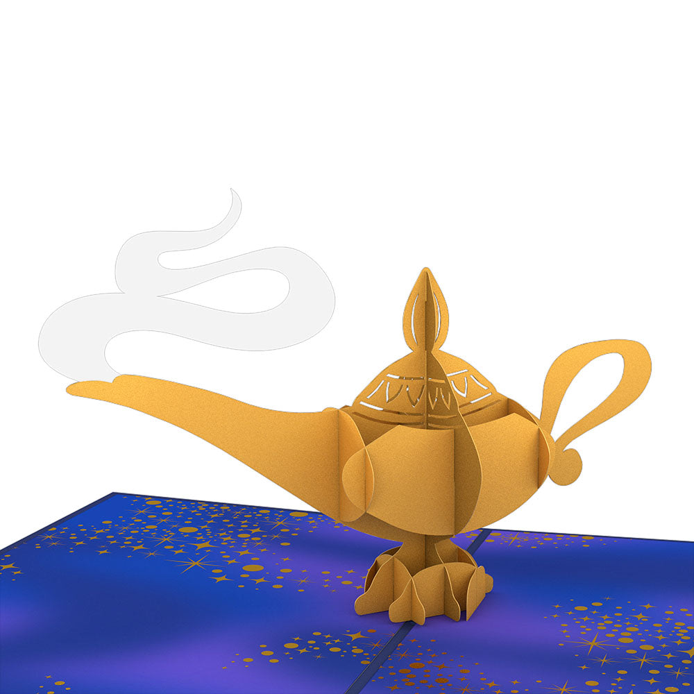 Disney's Aladdin Magic Lamp Pop-Up Card、mySite、solidvoid