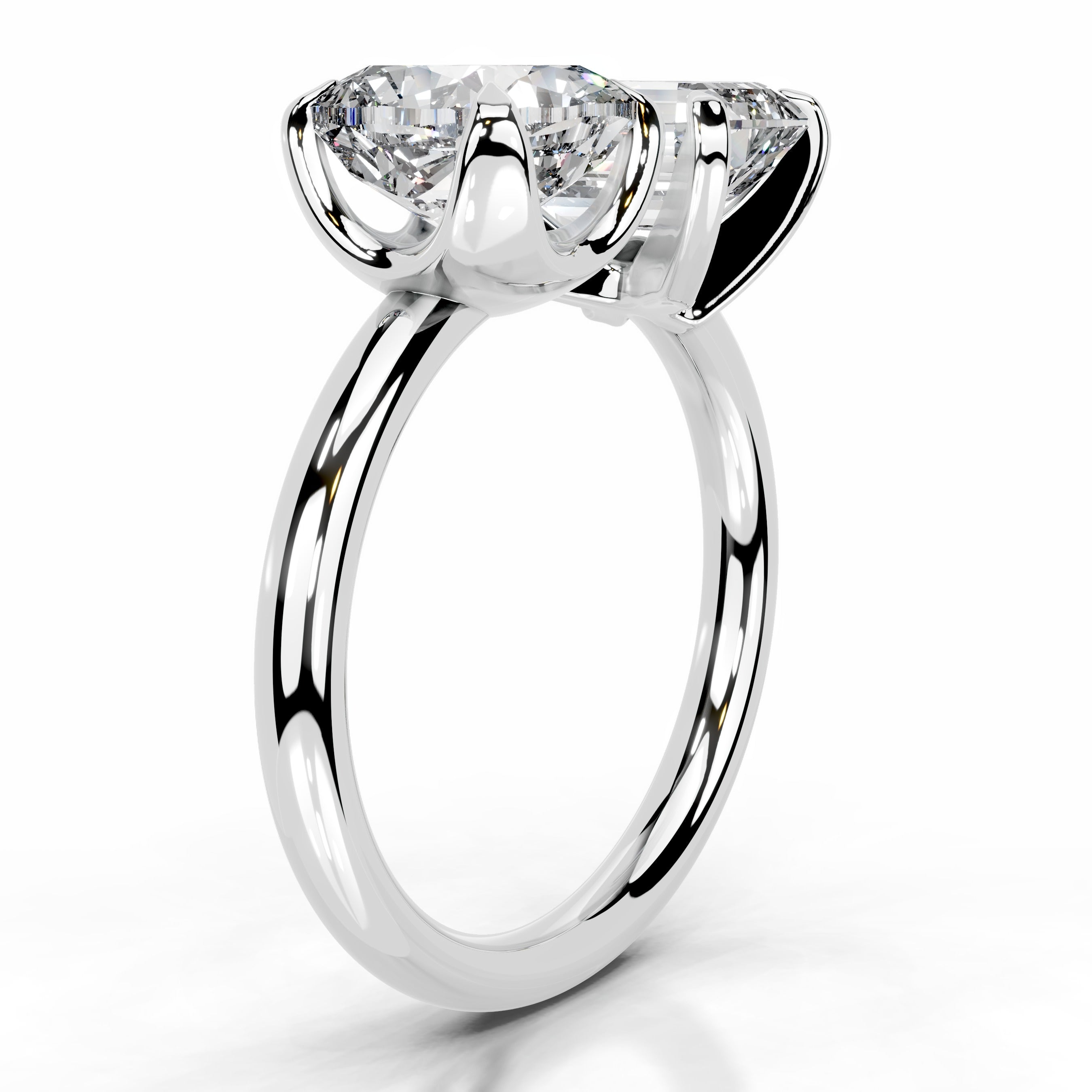 Dominique Lab Grown Diamond Ring - Platinum、mySite、hinf8tx79