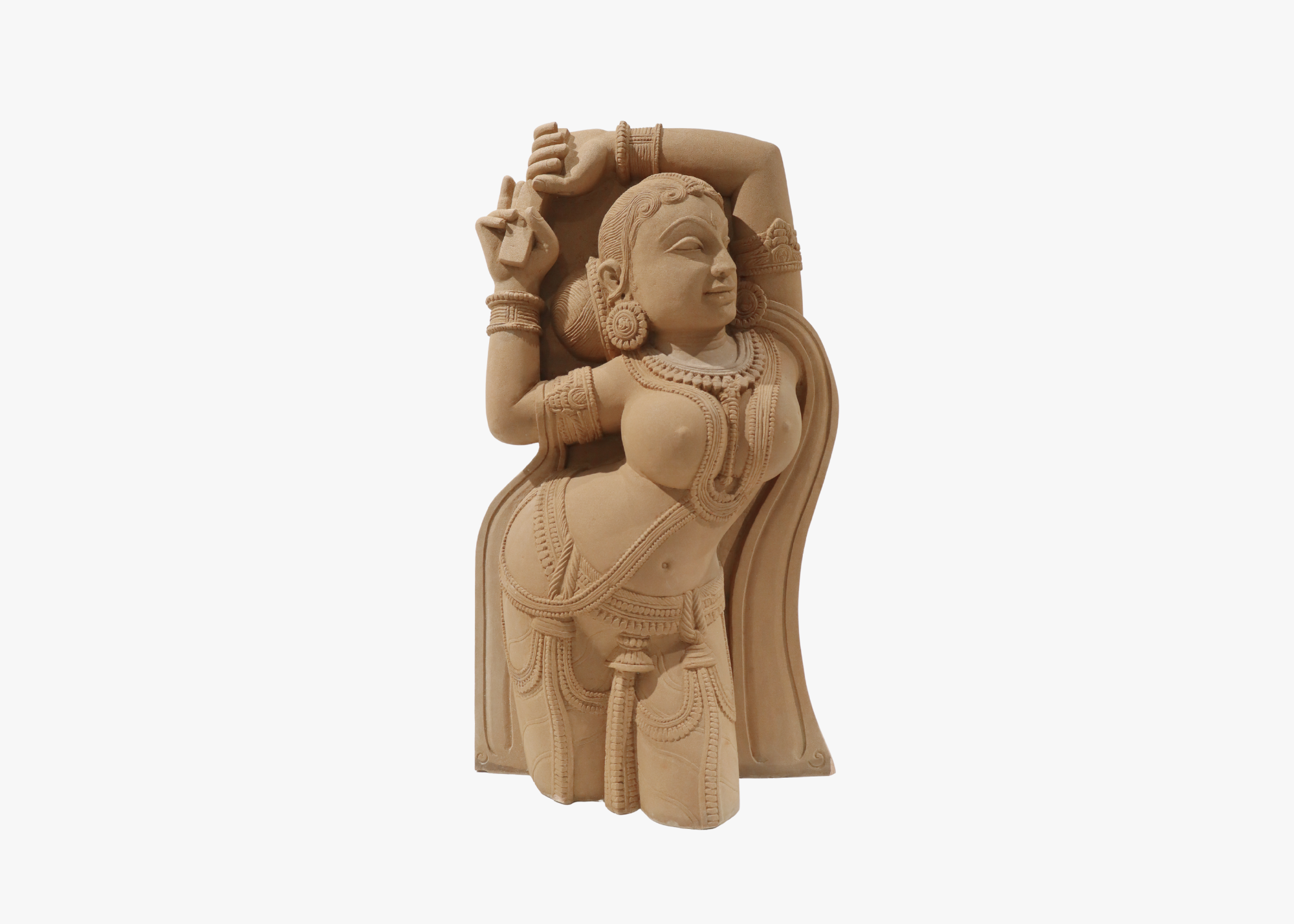 Khajuraho Lady - Sandstone (Large Statue, 80cm)、mySite、topwebapps