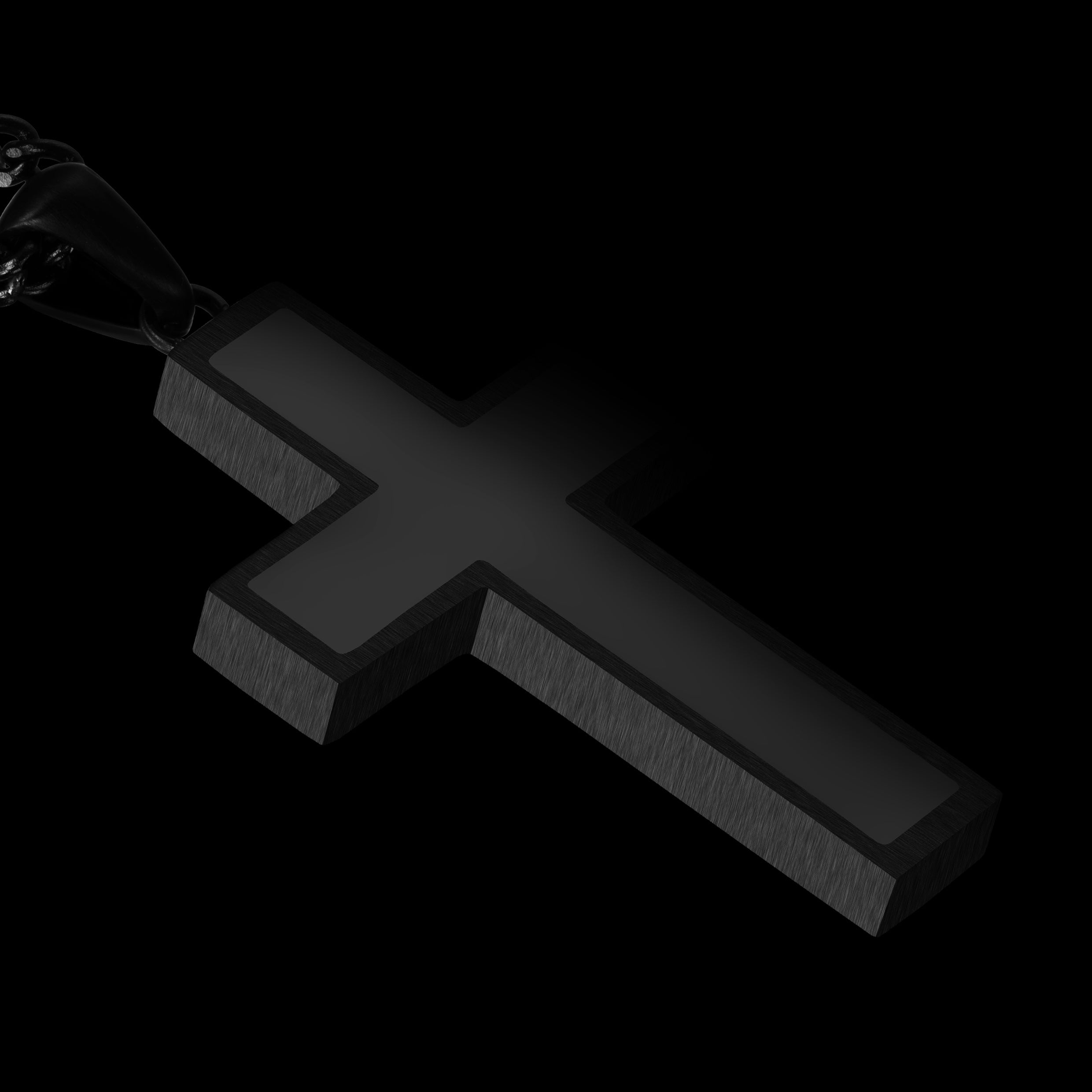  Stone Cross (Large) - Stealth