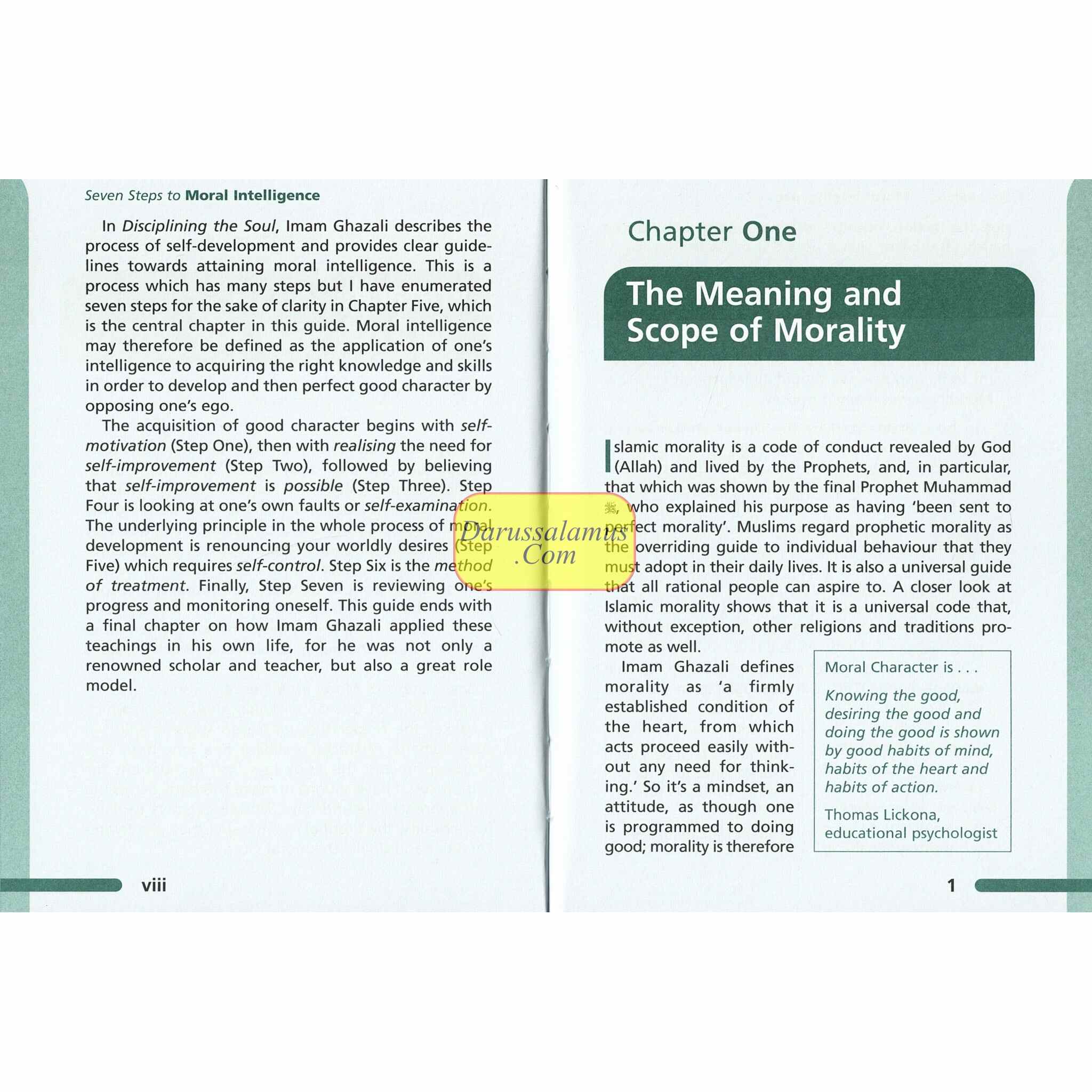 Seven Steps to Moral Intelligence by Musharraf Hussain、mySite、topwebapps