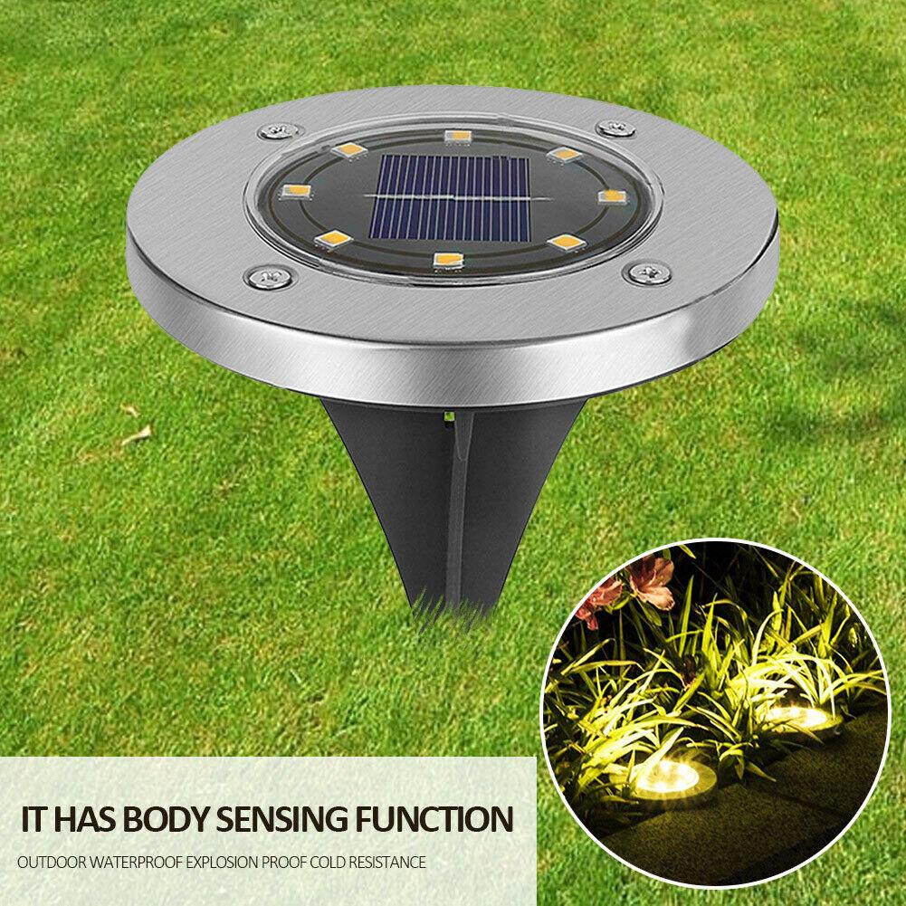 Solar Powered Outdoor Pathway LED Lights - Set of 4、mySite、camillekostekn