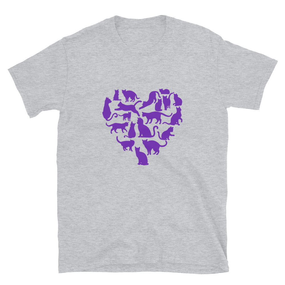 Lots of Love For Cats T-Shirt、mySite、camillekostekn