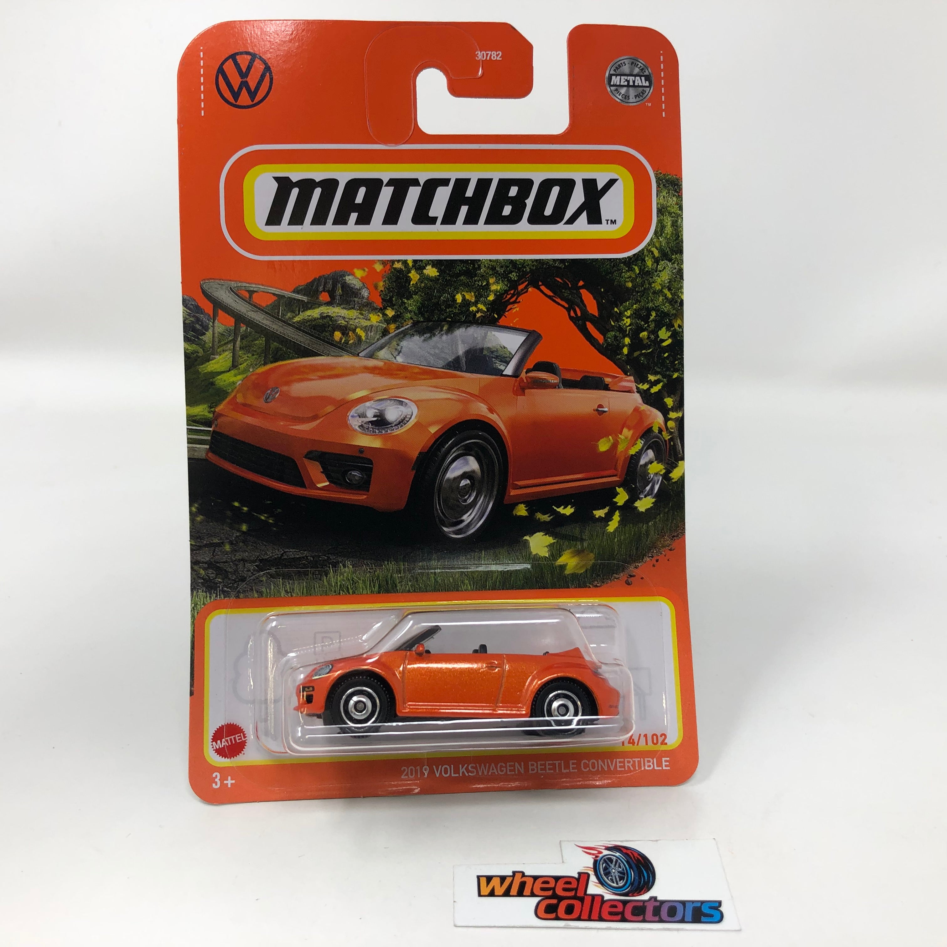 2019 Volkswagen Beetle Convertible * Orange * 2022 Matchbox Case A Release、mySite、hgirdovlk