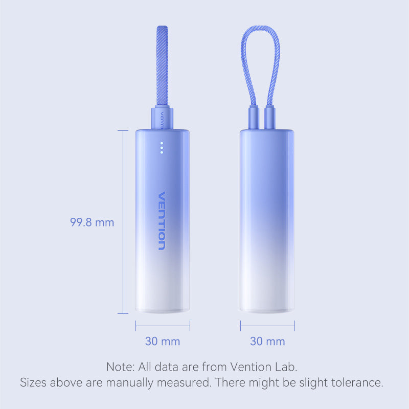 Vention 5000mAh Power Bank 20W、mySite、fannypackpong