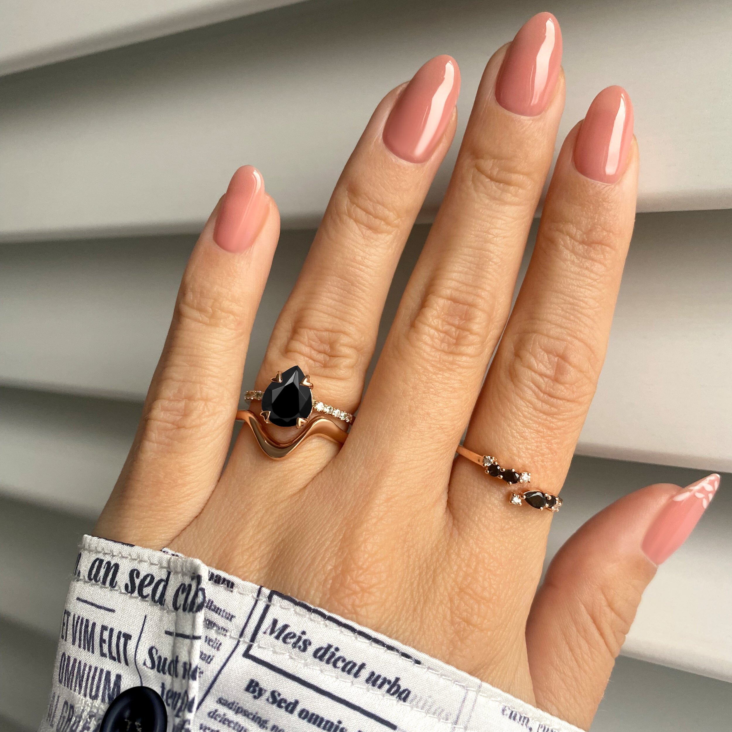 Black Obsidian Ring - Nymph、mySite、hinf8tx79