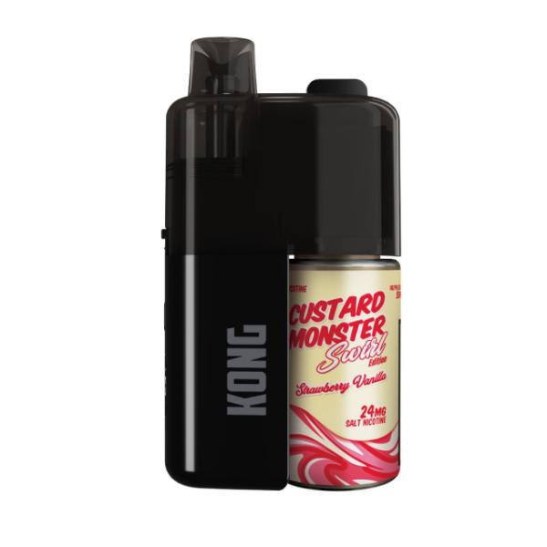 Kong by Zilla x Custard Monster Salt 30ml - 30K Puff Disposable、mySite、zt4zffjzw