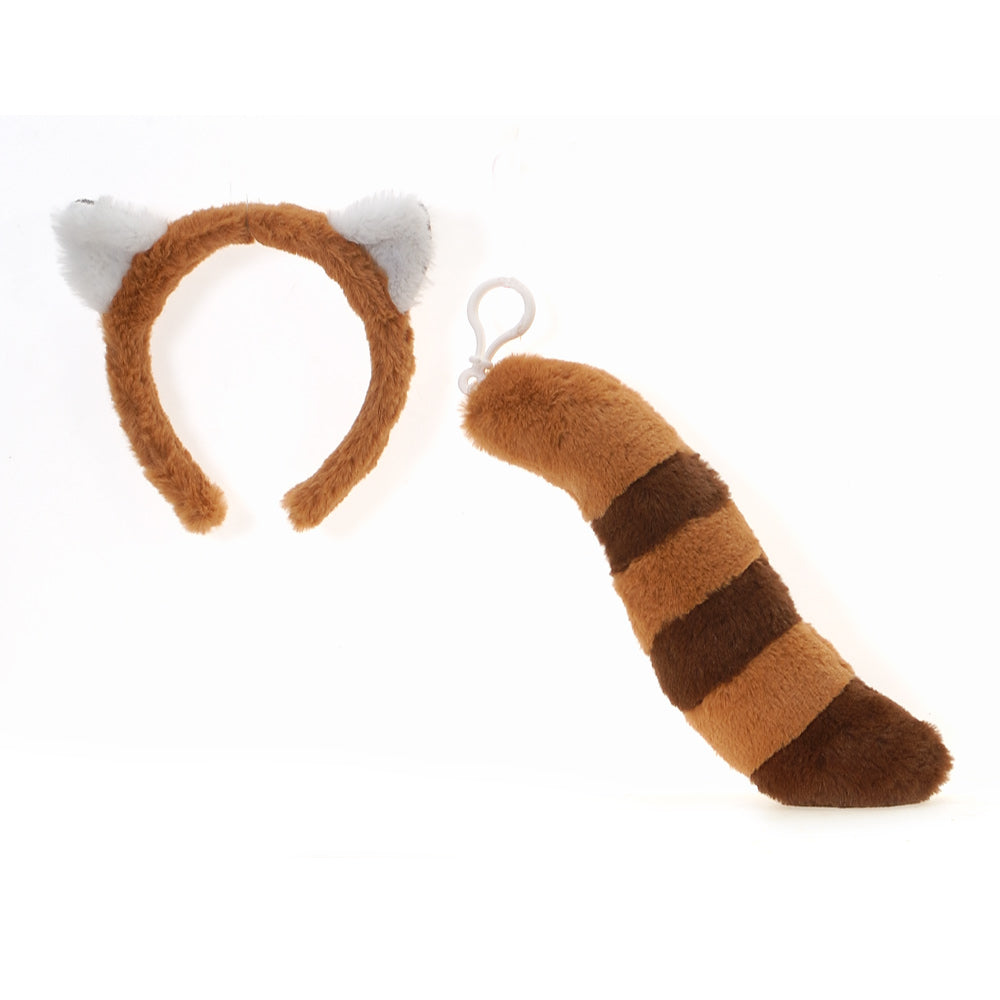 Red Panda Ears Headband and Tail、mySite、g9winljtr