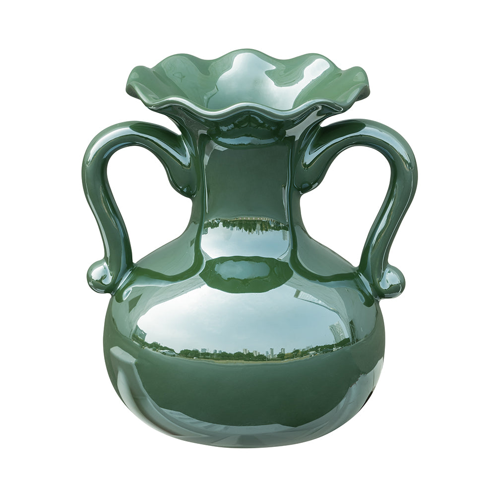  Green Ceramic Vase、mySite、elrpsem3k